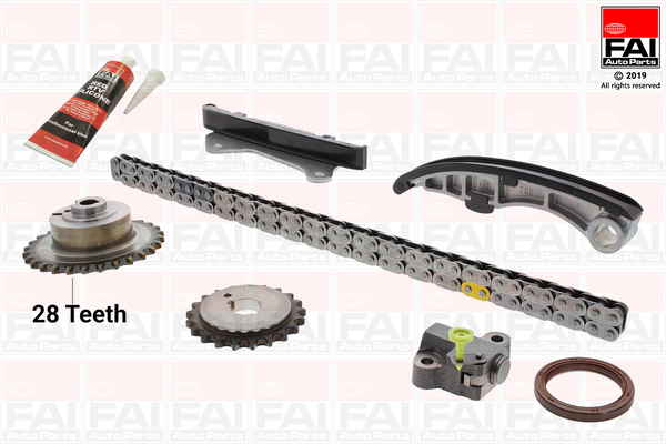 pavaros grandinės komplektas - TCK43L FAI AutoParts