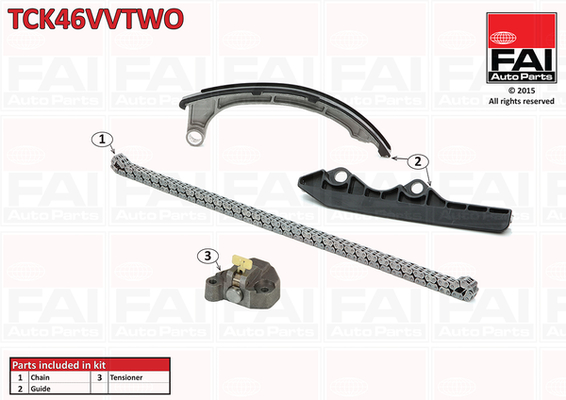 Timing Chain Kit - TCK46VVTWO FAI AutoParts
