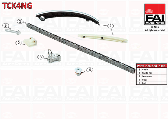Kit catena distribuzione - TCK4NG FAI AutoParts
