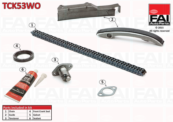 Timing Chain Kit - TCK53WO FAI AutoParts