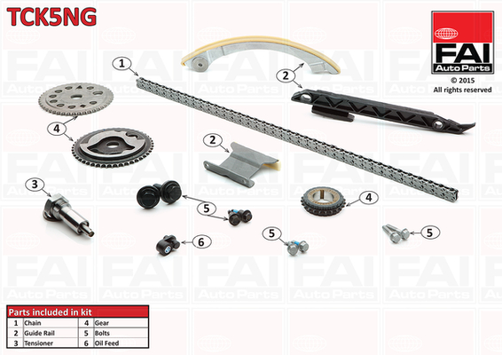 Timing Chain Kit - TCK5NG FAI AutoParts