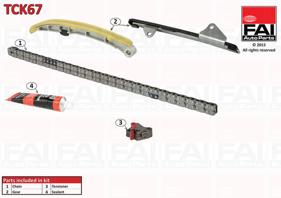 Timing Chain Kit - TCK67 FAI AutoParts
