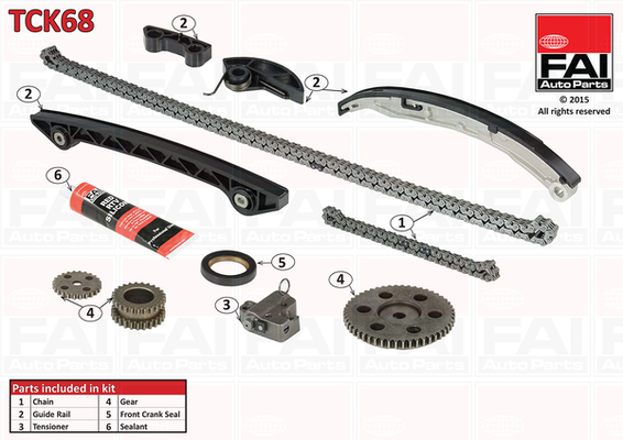 Timing Chain Kit - TCK68 FAI AutoParts