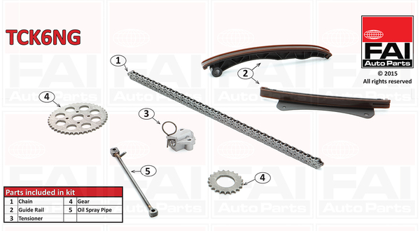 Timing Chain Kit - TCK6NG FAI AutoParts