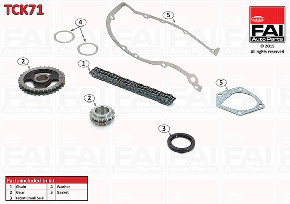 Timing Chain Kit - TCK71 FAI AutoParts