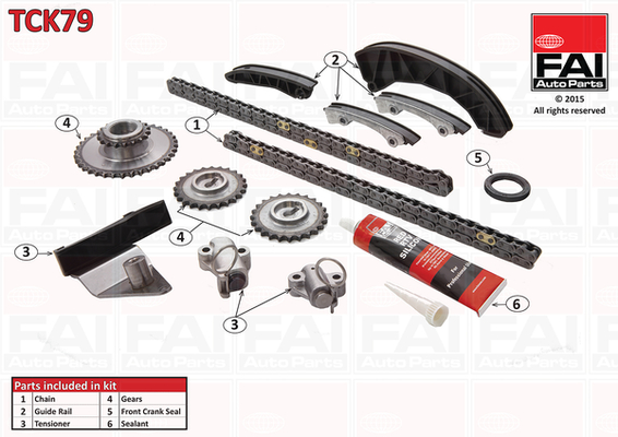 Timing Chain Kit - TCK79 FAI AutoParts