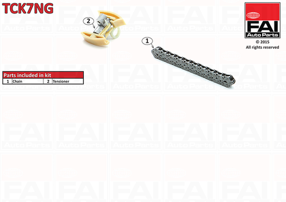 Kit catena distribuzione - TCK7NG FAI AutoParts