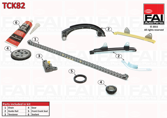 Timing Chain Kit - TCK82 FAI AutoParts