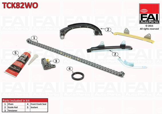 Kit catena distribuzione - TCK82WO FAI AutoParts
