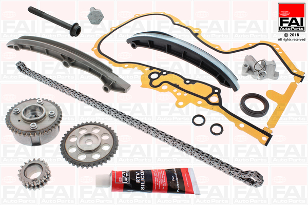 Kit catena distribuzione - TCK87LVVT FAI AutoParts