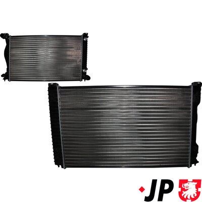 Radiator, engine cooling - 1114208900 JP GROUP