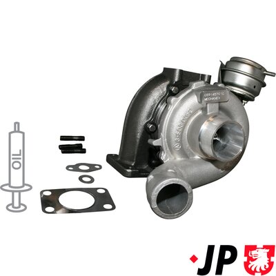 Turbocompressore, Sovralimentazione - 1117401500 JP GROUP