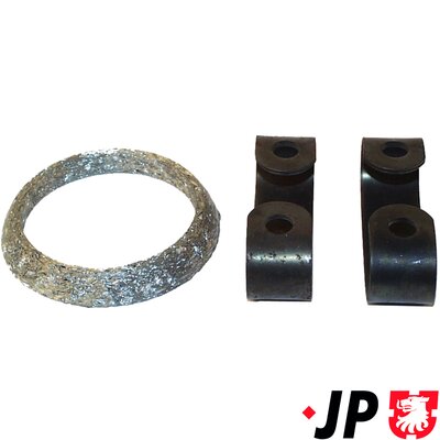 Mounting Kit, exhaust pipe - 1121701210 JP GROUP