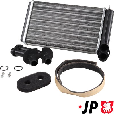 Scambiatore calore, Riscaldamento abitacolo - 1126301500 JP GROUP