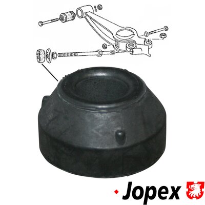 Control Arm-/Trailing Arm Bush - 1140201100 JP GROUP