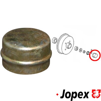 Protection Lid, wheel hub - 1151450200 JP GROUP
