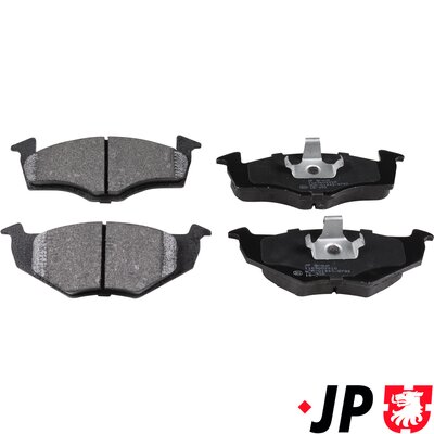 Brake Pad Set, disc brake - 1163602910 JP GROUP