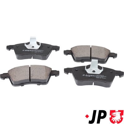 Brake Pad Set, disc brake - 1163603510 JP GROUP