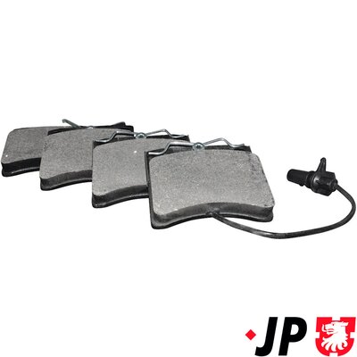 Brake Pad Set, disc brake - 1163603810 JP GROUP