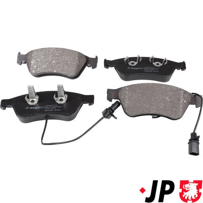 Brake Pad Set, disc brake - 1163607710 JP GROUP