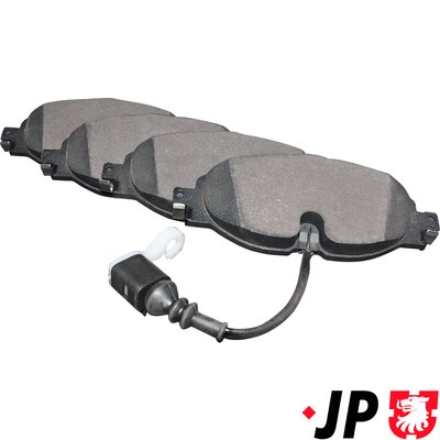 Brake Pad Set, disc brake - 1163609510 JP GROUP