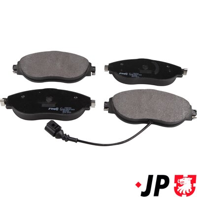 Brake Pad Set, disc brake - 1163613310 JP GROUP
