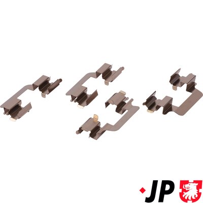 Accessory Kit, disc brake pad - 1163651110 JP GROUP