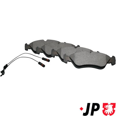 Brake Pad Set, disc brake - 1163705510 JP GROUP