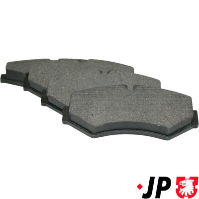 Brake Pad Set, disc brake - 1163705610 JP GROUP