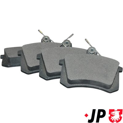 Brake Pad Set, disc brake - 1163705810 JP GROUP
