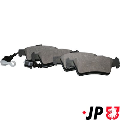 Brake Pad Set, disc brake - 1163706710 JP GROUP