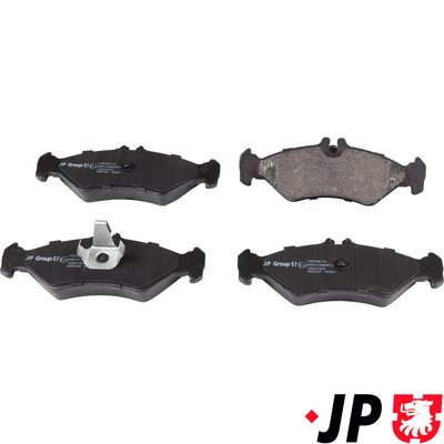Brake Pad Set, disc brake - 1163708110 JP GROUP