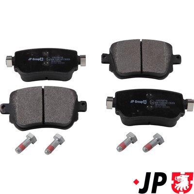 Brake Pad Set, disc brake - 1163708710 JP GROUP