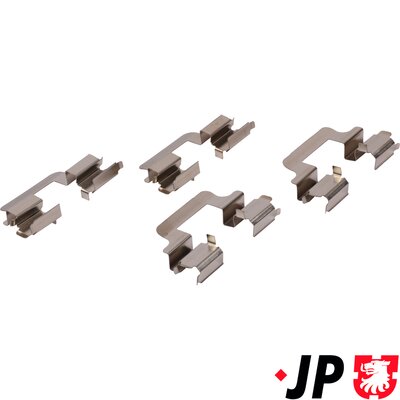 Accessory Kit, disc brake pad - 1163750110 JP GROUP