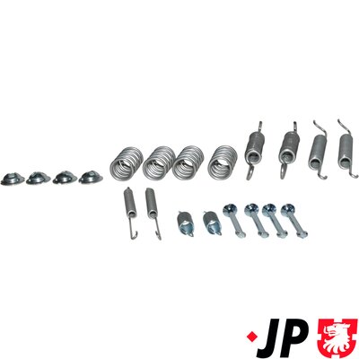 Kit accessori, Ganasce freno - 1164001710 JP GROUP
