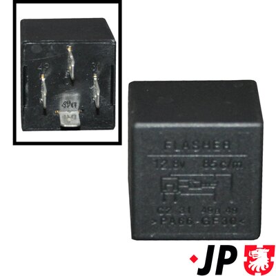 Hazard Lights Relay - 1199208400 JP GROUP