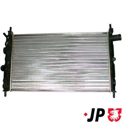 Radiator, engine cooling - 1214200100 JP GROUP