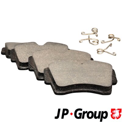 Комплект тормозных колодок, дисковый тормоз - 1263602010 JP GROUP
