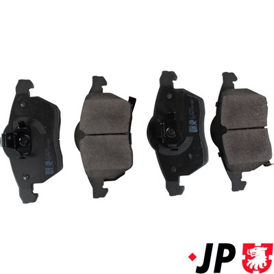 Brake Pad Set, disc brake - 1263602810 JP GROUP