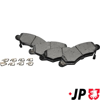 Brake Pad Set, disc brake - 1263603010 JP GROUP