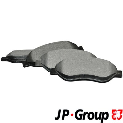 Комплект тормозных колодок, дисковый тормоз - 1263603810 JP GROUP