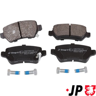 Brake Pad Set, disc brake - 1263700110 JP GROUP