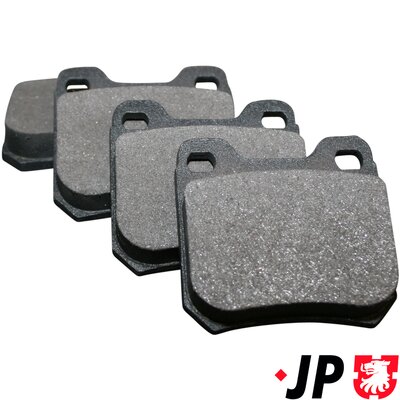 Brake Pad Set, disc brake - 1263700410 JP GROUP