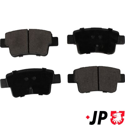 Brake Pad Set, disc brake - 1263701010 JP GROUP