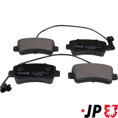 Brake Pad Set, disc brake - 1263701810 JP GROUP