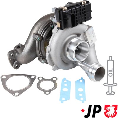 Turbocompressore, Sovralimentazione - 1317400900 JP GROUP