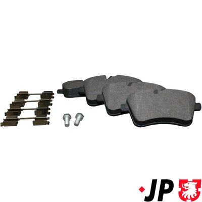 Brake Pad Set, disc brake - 1363601610 JP GROUP