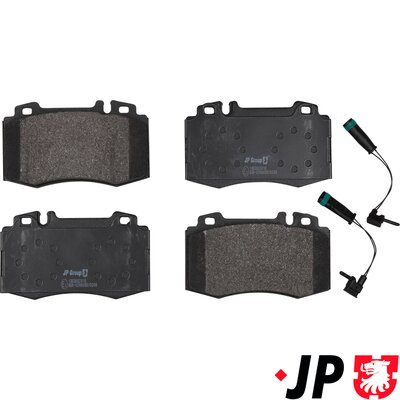 Brake Pad Set, disc brake - 1363602410 JP GROUP