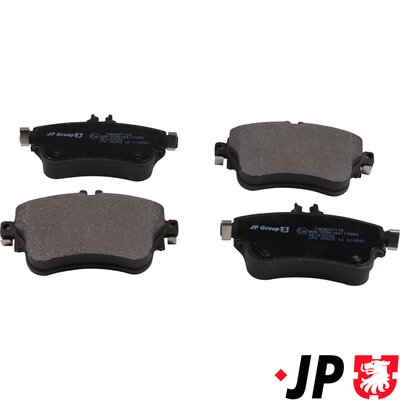 Brake Pad Set, disc brake - 1363607110 JP GROUP