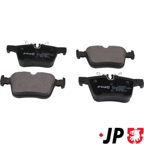 Brake Pad Set, disc brake - 1363702710 JP GROUP
